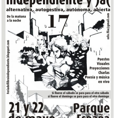 17ª Feria del libro independiente (flia) en parque España